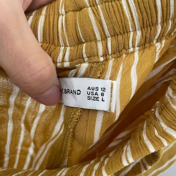 Faithfull the Brand Bisou Pant Roy Stripe size USA 8/ large - Picture 8 of 10